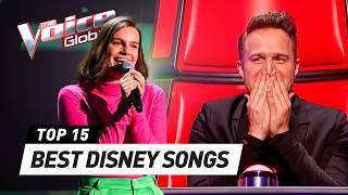 BEST DISNEY Performances on The Voice EVER [upl. by Yort]