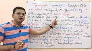 Fibrinolytics or Thrombolytic Part 02  Urokinase amp Alteplase  Thrombolytics  Fibrinolytics [upl. by Rednaeel]