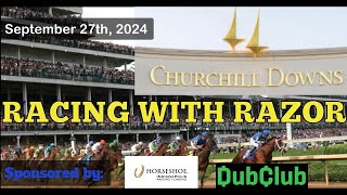 LIVE Horse Racing Handicapping Churchill Downs Belmont at the Big A Gulfstream amp more Sept 27th [upl. by Daniele]