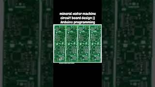 mineral water machine circuit board design  Arduino programming suntechno pcb designshort [upl. by Kletter751]