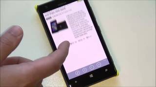 Maxthon Cloud Browser for Windows Phones  Hands on and Tour [upl. by Casar]