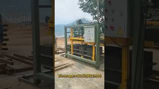 full automatic hydaulic cement concrete hollow block making machine line for building bricks [upl. by Whitebook]