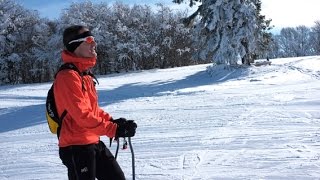 Station de la Planche des Belles Filles en hiver [upl. by Yasmine]