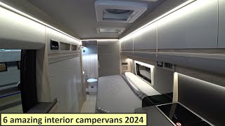 6 amazing interior campervans for 2024 [upl. by Edalb]