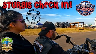 Sturgis Arrival  84th Annual Rally  Buffalo Chip Bikini Beach [upl. by Ripley]