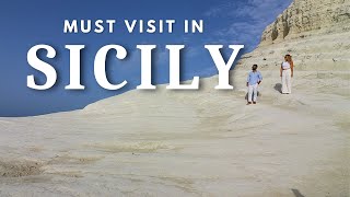 TWO MUST VISIT PLACES IN SICILY  Scala dei Turchi amp The Valley of Temples [upl. by Cara]