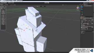 ProBuilder Tutorial 4 Creating and Editing Geometry v23 [upl. by Jeffie]