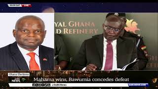 Ghana Elections  Ghana’s former President wins election Bawumia conceded defeat [upl. by Erna]