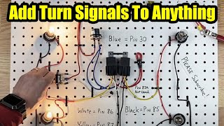 How To Wire a Turn Signal Flasher Relay Directional Blinker on a Car  Truck  ATV  Motorcycle [upl. by Chrotoem]