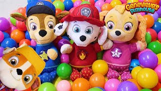 Paw Patrol Home Alone Funny Toy Learning Video for Kids [upl. by Ahsaeym]