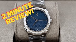 Parmigiani Fleurier Tonda PF GMT Rattrapante Full Review in 2 Minutes [upl. by Domini309]