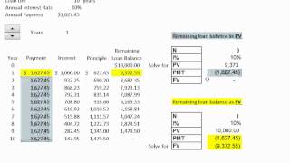 Building an Amortization Table [upl. by Eyot]