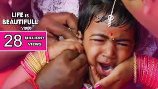 Ear Piercing Ceremony Life Is Beautiful magadhi  Pavidanya earpiercing earpiercings kathukuthu [upl. by Anialahs]