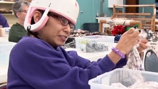 Program Gives Jobs To People With Disabilities [upl. by Ahsitahs799]