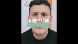 MICROBLADING PARA HOMBRES  CEJAS PERFECTAS EYEBROW [upl. by Domeniga]