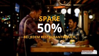 Der Schlemmerblock – Spare 50 bei deinem nächsten Restaurantbesuch [upl. by Nacim]