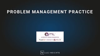 ITIL® 4 Foundation Exam Preparation Training  Problem Management Practice eLearning [upl. by Nethsa36]