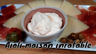 Recette de laioli maison inratable  home delicious Aioli [upl. by Rusticus342]