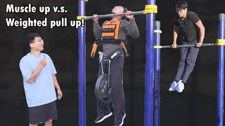 How Much Weighted Pullup Is Required to Achieve the Muscleup [upl. by Gillie]