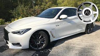 Autósmozi teszt Infiniti Q60  30S 405Le  Reszkess BMW Audi Mercedes  AutóSámán [upl. by Atilef]