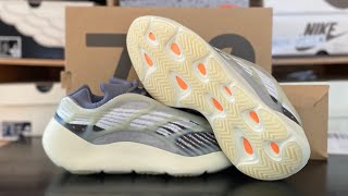 50 OFF Adidas Yeezy 700 V3 Fade Salt Unboxing [upl. by Lonee]