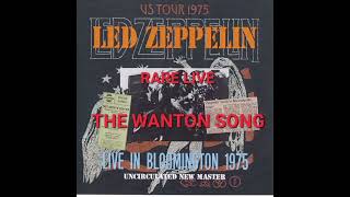 Led Zeppelin  The Wanton Song rare live 1975 [upl. by Eilojne]