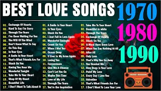 Best Love Songs Medley 70s 80s 90s🌼Love Song Greatest Hits Playlist🌼Non Stop Old Song Sweet Memories [upl. by Lovering]