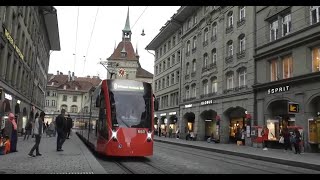 Tramways in Bern [upl. by Sordnaxela]