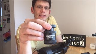 Celestron C90 connection to a DSLR using a T Adaptor [upl. by Yann]