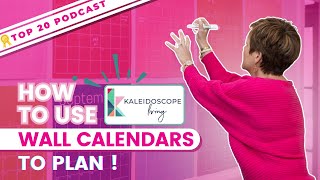 How to Use Wall Calendars to Plan with Tasha Agruso [upl. by Morlee]