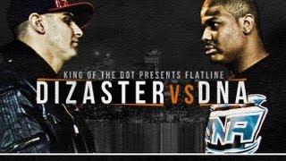 KOTD  Rap Battle  Dizaster vs DNA CoHosted by DRAKE [upl. by Amoritta920]