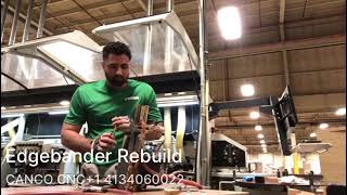 Biesse Edgebander glue pot rebuild call 1 4134060022 [upl. by Rivard]