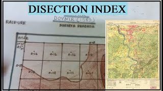 Disection IndexTopographical MapGeography [upl. by Atnovart]