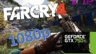 GTX 750 Ti  Far Cry 4 i3 6100 4GB RAM1080p [upl. by Einiffit]