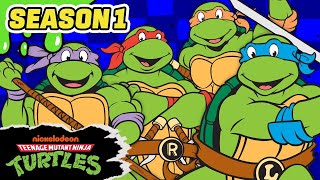 Season 1  FULL EPISODE MARATHON 🐢  TMNT 1987  Teenage Mutant Ninja Turtles [upl. by Yeoj]