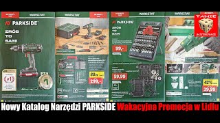 Nowy Katalog Narzędzi PARKSIDE  Wakacyjna Promocja w LIDLU  Laser 3x360 CIGMAN CMS01 Zapowiedź [upl. by Leirbaj900]