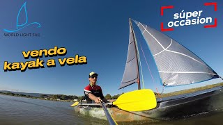 Vendo Kayak a vela completo [upl. by Eytak]