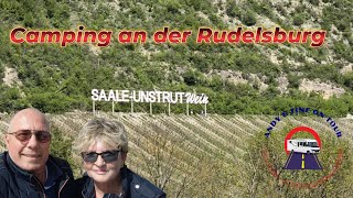 Camping an der Rudelsburg im Saale Unstrut Gebiet [upl. by Jaimie]