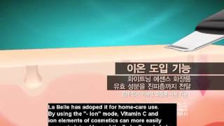 Labelle Ultrasonic Skin scrubber description [upl. by Emlin]