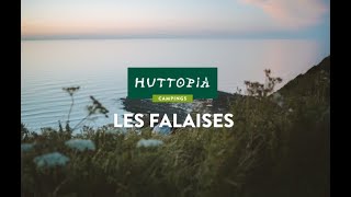 Camping Huttopia Les Falaises  Visite virtuelle en Normandie [upl. by Dlawso]