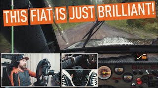 Sending the FIAT 131 Abarth Rally or atleast trying  Dirt Rally 1 [upl. by Eyaj]