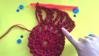 Chaleco redondo tejido a crochet cualquier talla  Nya Crochet [upl. by Gaul]