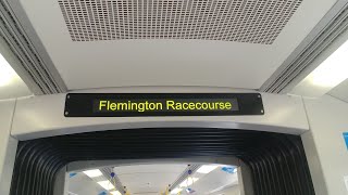 Flemington Races Service Metro Announcements Siemens Upgraded [upl. by Eatnoled]