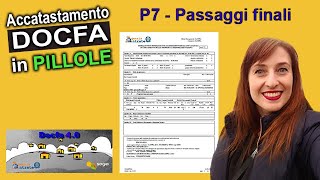 Passaggi finali della dichiarazione DOCFA [upl. by Rodmun582]