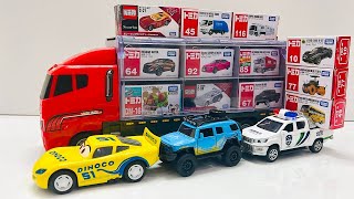 Box full of various miniature cars Peugeot Volvo Renault Hyundai Pagani Cadillac One DHL [upl. by Eanahs]