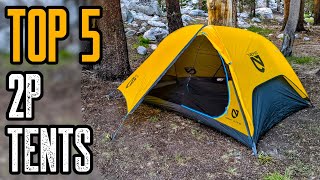 Top 5 Best 2 Person Tents for Camping amp Backpacking 2021 [upl. by Notaes]