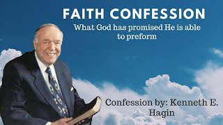 Faith Confession In Gods ability By Kenneth E Hagin [upl. by Roddie]