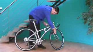 Prototype IFUrban700c Fullsized folding bike [upl. by Annaeg]