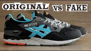 Asics GelLyte V “GoreTex” Original amp Fake [upl. by Eseneg]