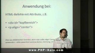 Sonderzeichen auf Bildschirm ausgeben  PHP Tutorial httpwwwPHPKurscom [upl. by Hesoj739]